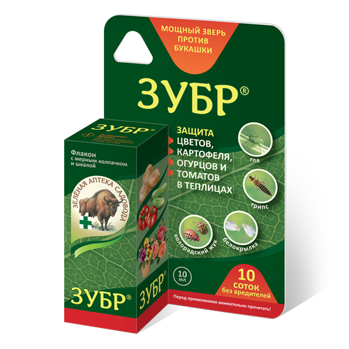 Зубр 10мл (Зеленая Аптека)(60шт)