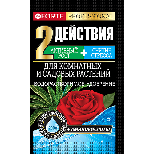 Бона Форте 100гр водор с аминокислотами для комнатных и садовых (БФ)(30шт)