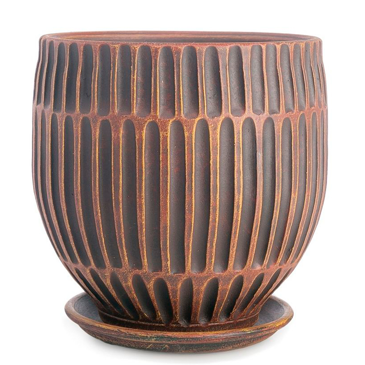 Ритм шоколад овал d18 h19см 80-205 (СА) 