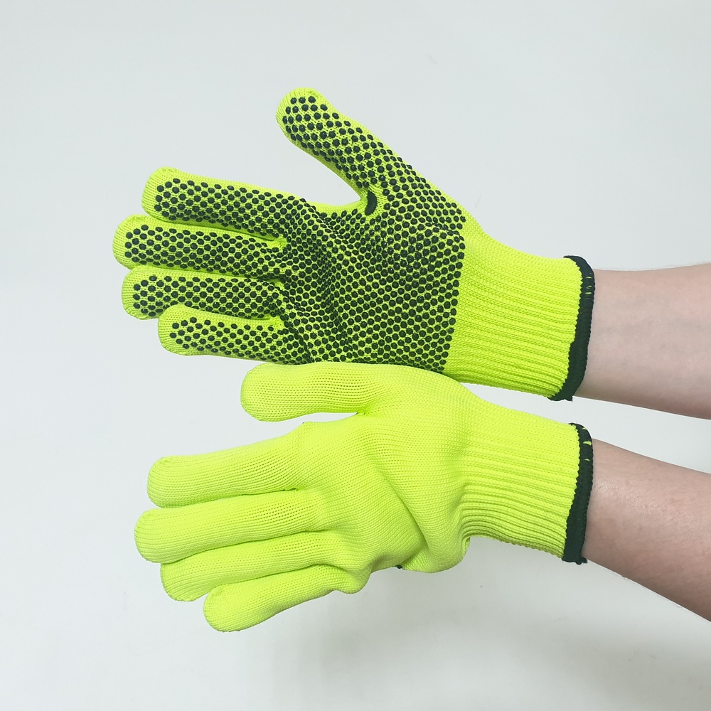 Перчатки ПВХ салатовые (Сиб Сад)(12шт) 