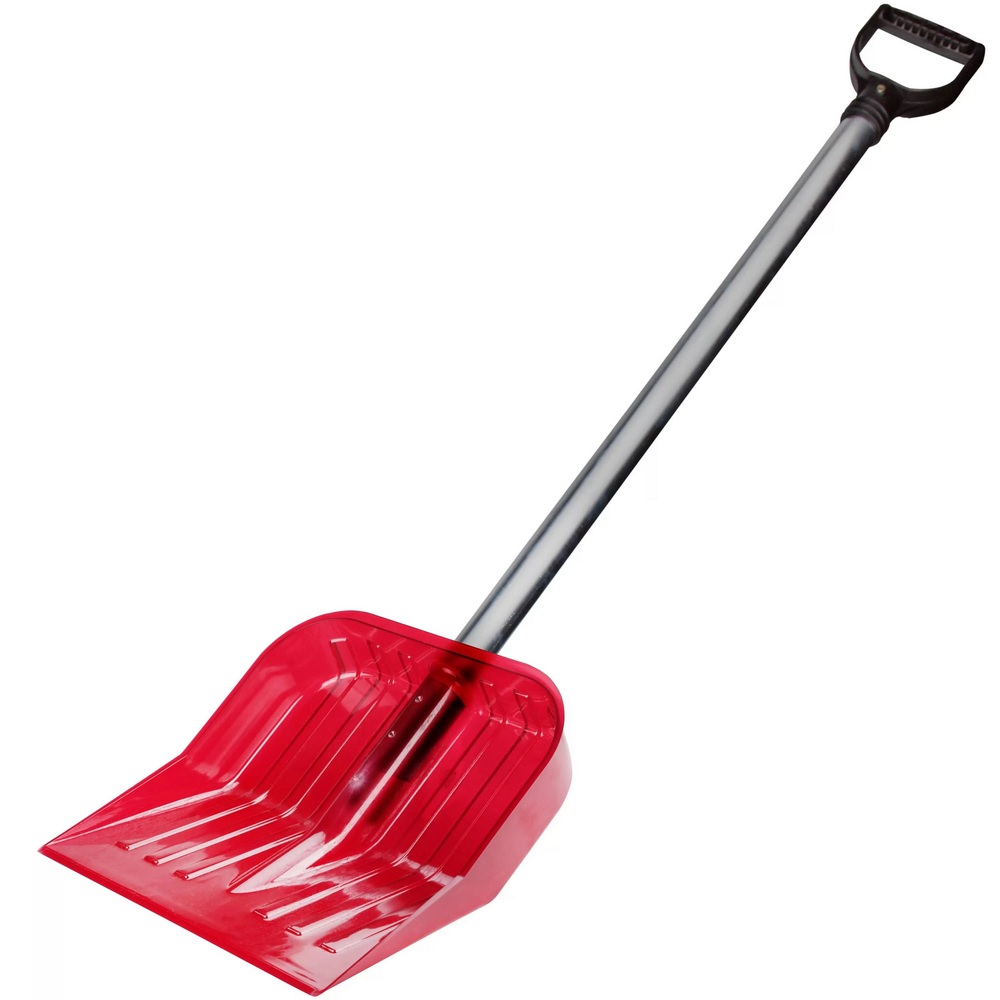 Лопата снеговая ПОЛИКАРБОНАТ ЛСУП-430 ПВХ черенок 043207 (Тис)