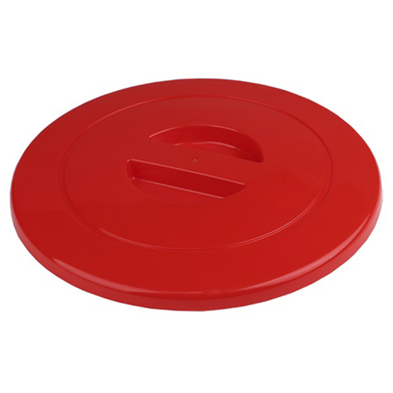Крышка для ведра 10л красная полиэт (ВМС)(10шт)