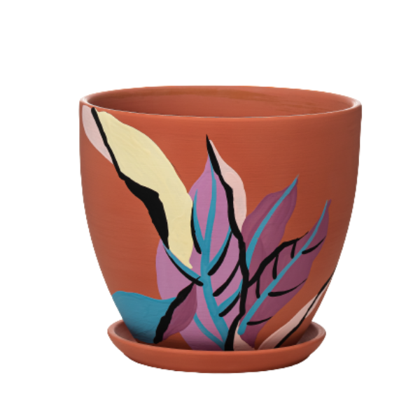 Райский сад коричневый №6 D26 высокий овал (СД) 