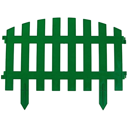 Забор декоративный №2 зеленый (ПолимерСад)(20шт)