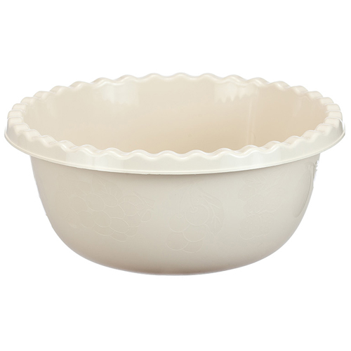 Миска 5л без крышки Белый ротанг 1313 (М-пласт)(24шт) 