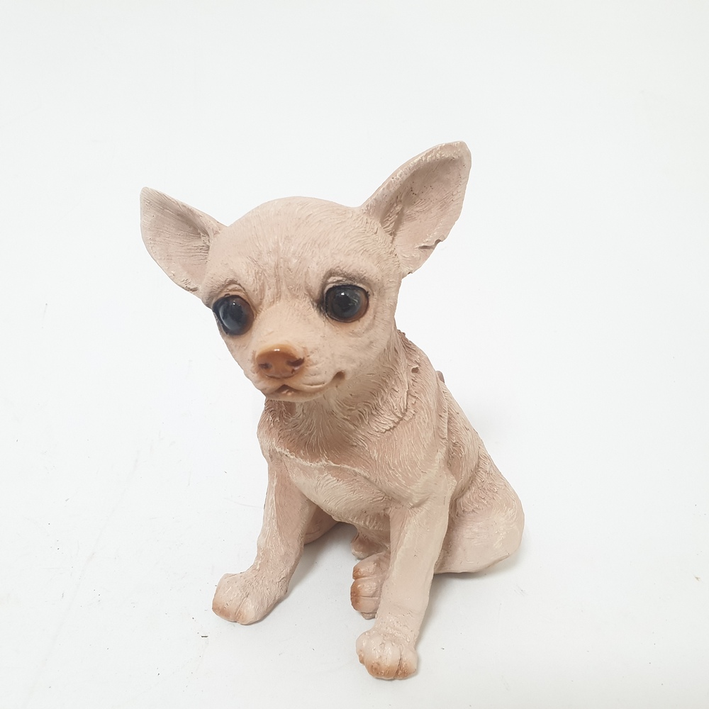 Садовая фигура Собака Чихуа копилка 12165 (26*17см) (ВПС)
