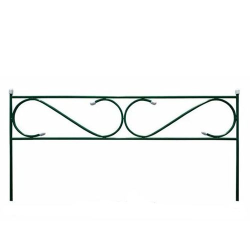 Заборчик мет садовый Узкий В-0,37м Ш-0,82 Д-4,1м 5секций (ВС)