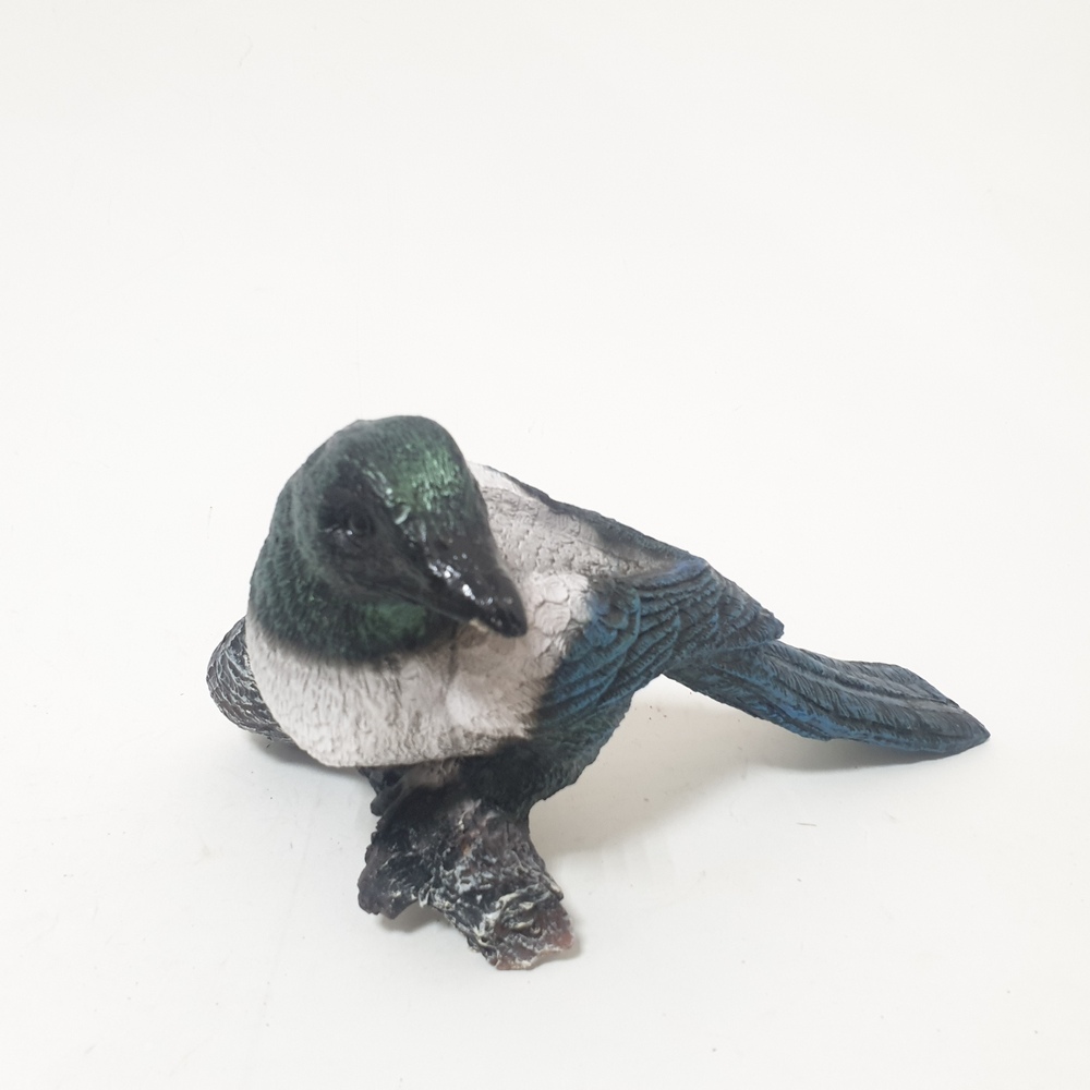 Садовая фигура Навес Сорока на ветке 10963 (32см) (ВПС)