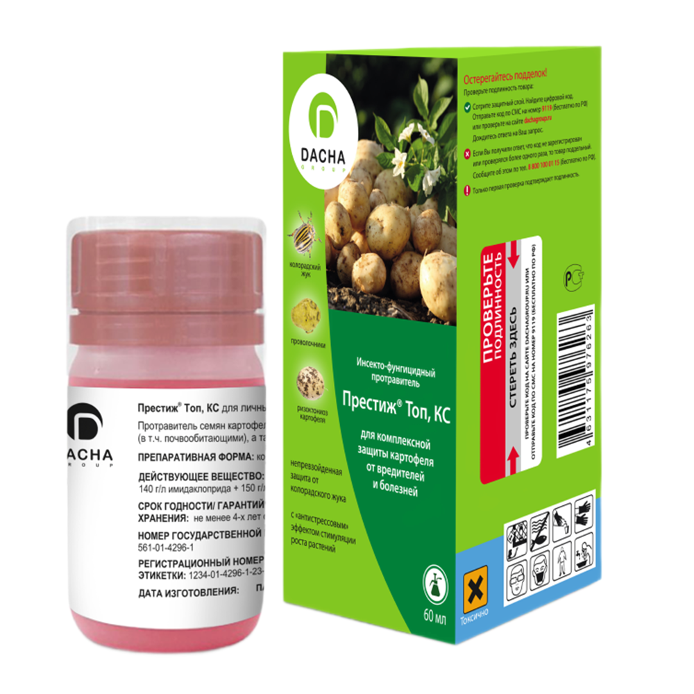 Престиж Топ, КС 60мл (Дача Групп)(144шт)